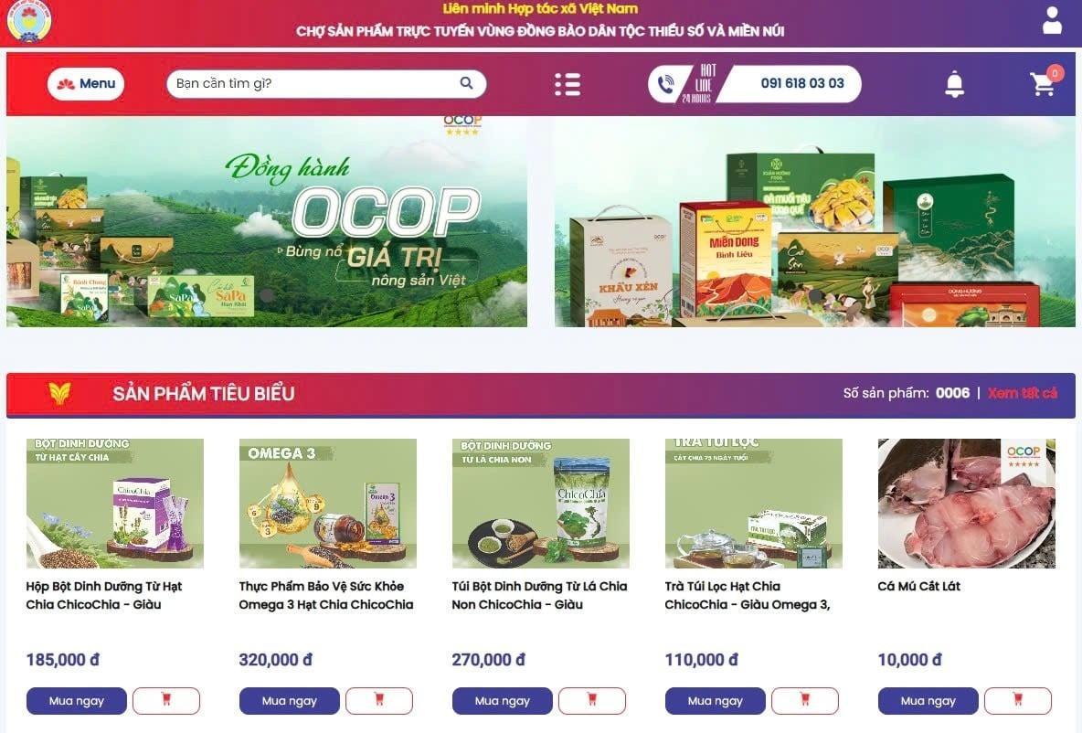 Đột phá đưa sản phẩm OCOP Nghệ An vươn tầm qua các sàn thương mại điện tử