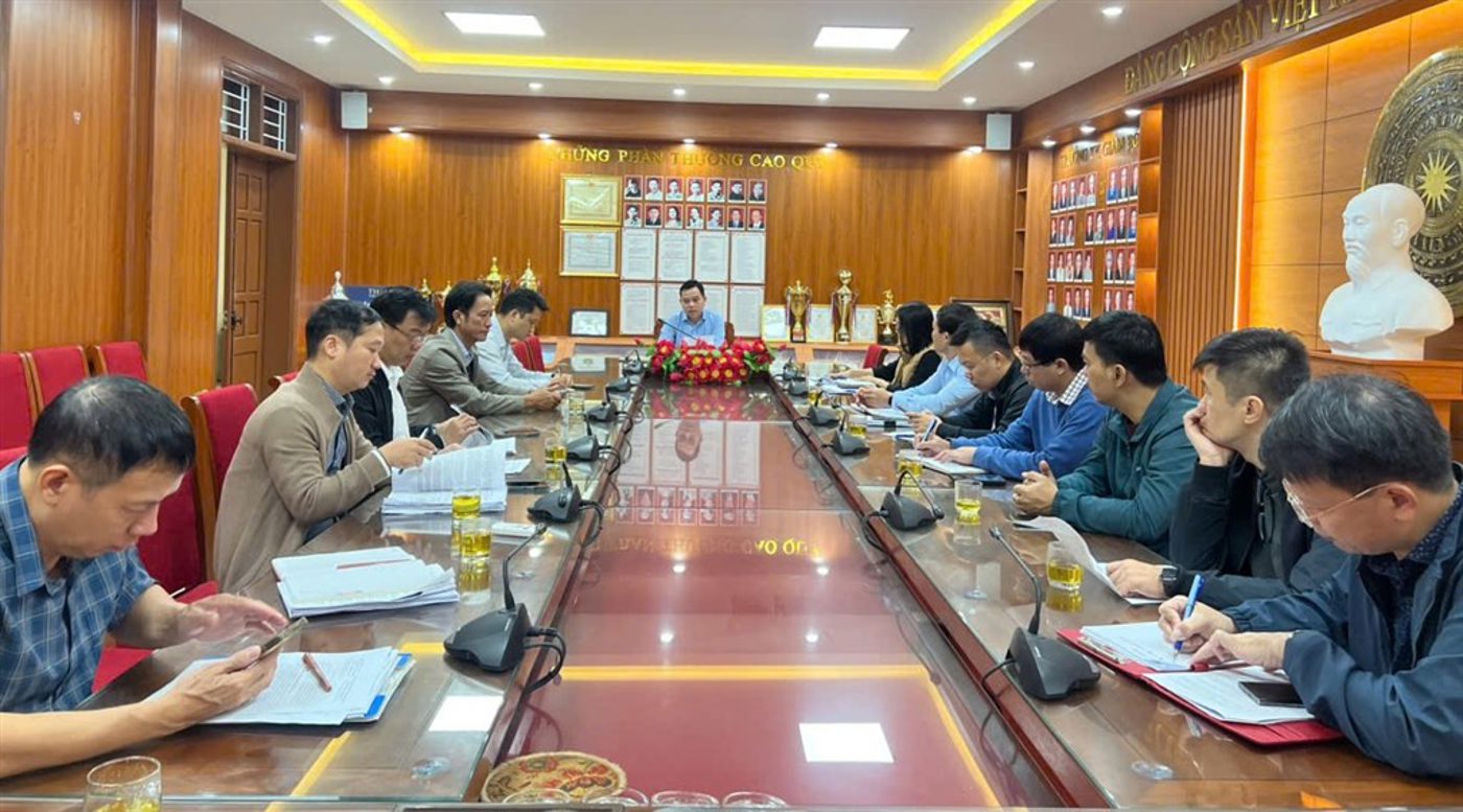 Sở Nông nghiệp và Môi trường tổ chức họp về thực hiện chiến dịch làm giàu, làm sạch cơ sở dữ liệu đất đai