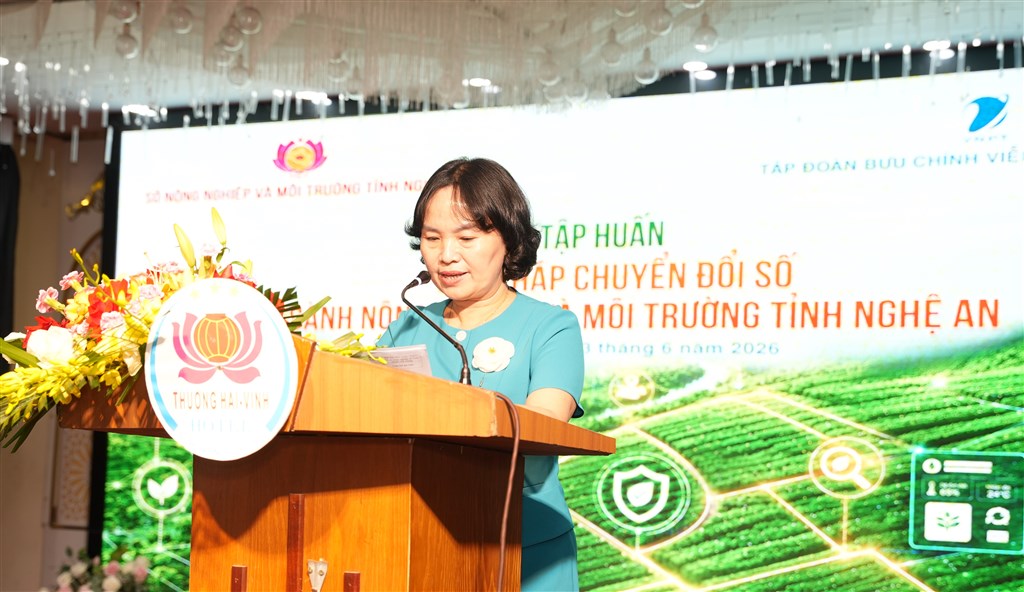 Sở Nông nghiệp và Môi trường tổ chức tập huấn giải pháp chuyển đổi số năm 2026