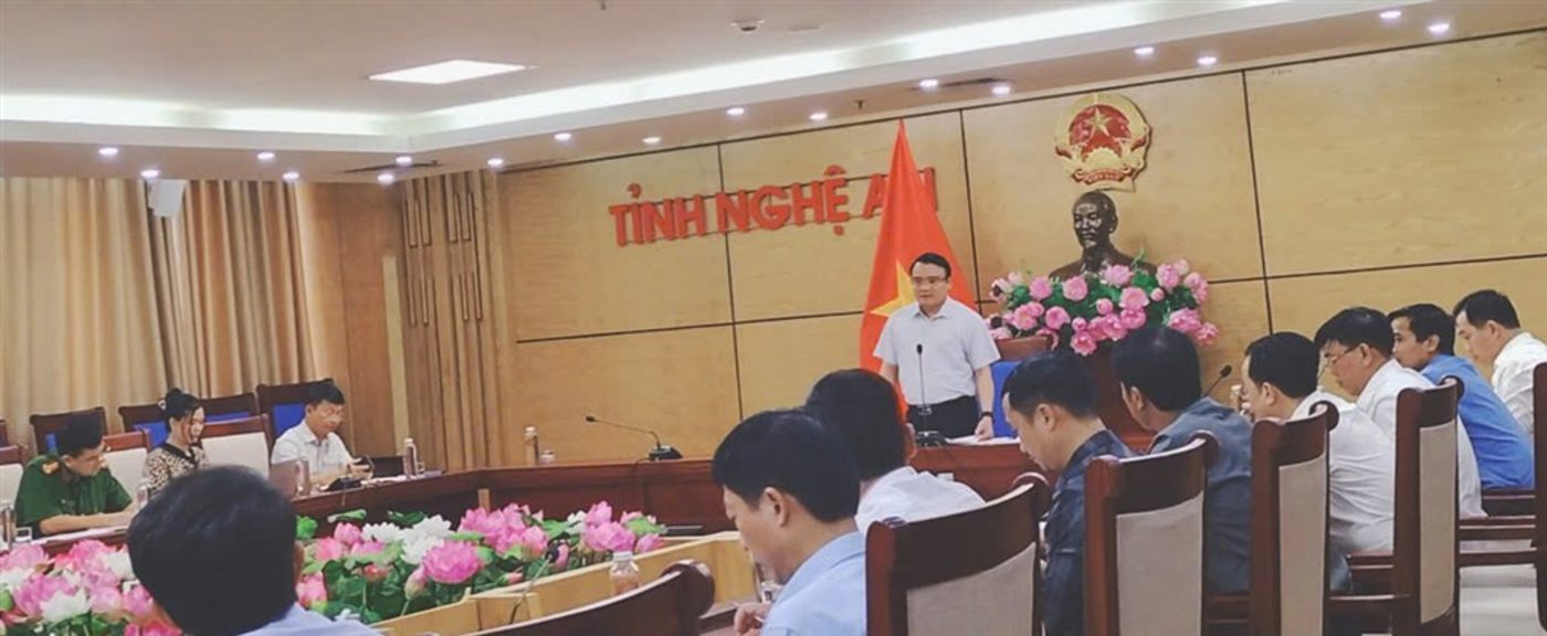 UBND tỉnh Nghệ An họp Ban Chỉ đạo Chiến dịch làm giàu, làm sạch cơ sở dữ liệu đất đai