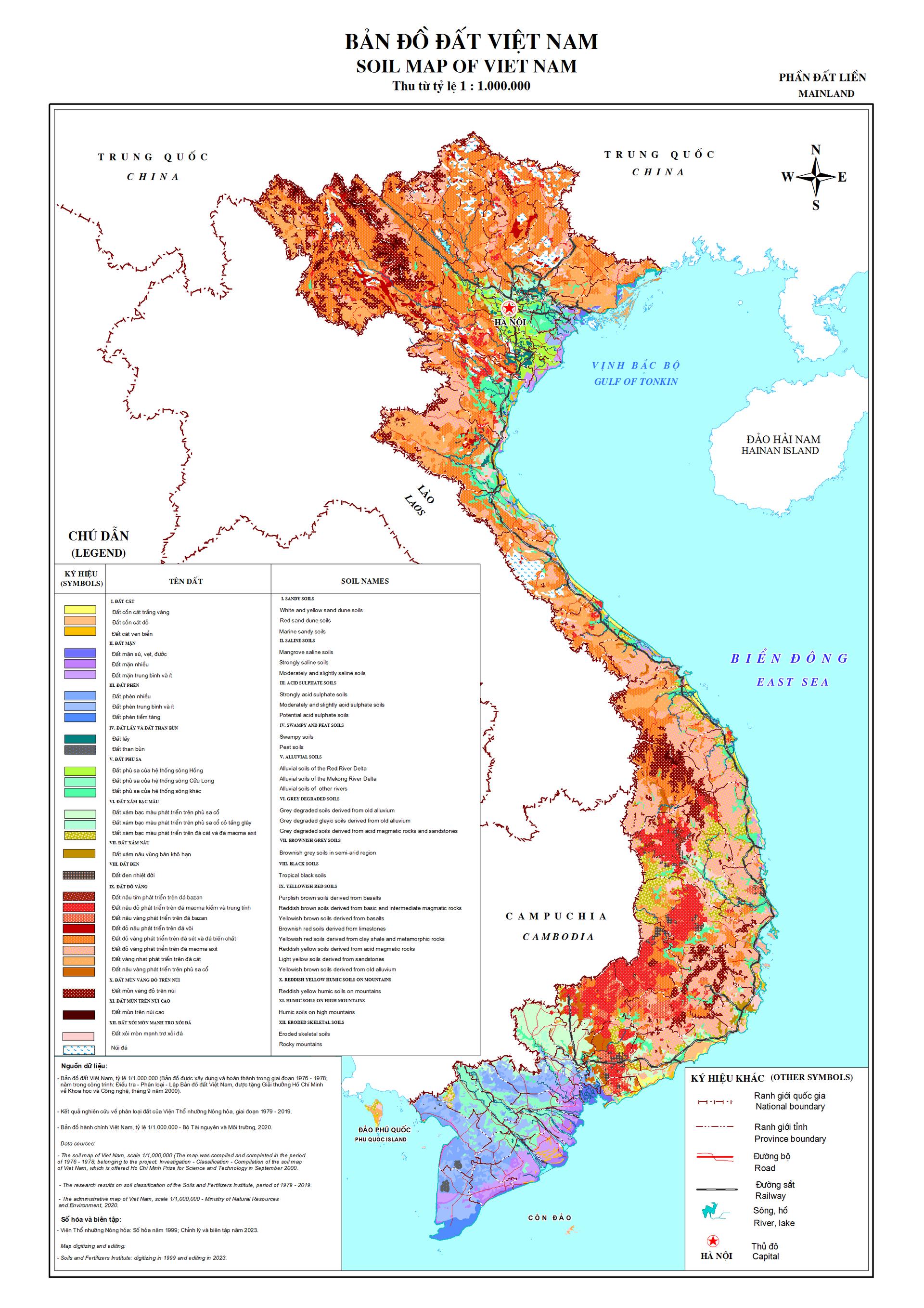 Số hóa bản đồ nông hóa thổ nhưỡng phục vụ thâm canh lúa nước chất lượng cao